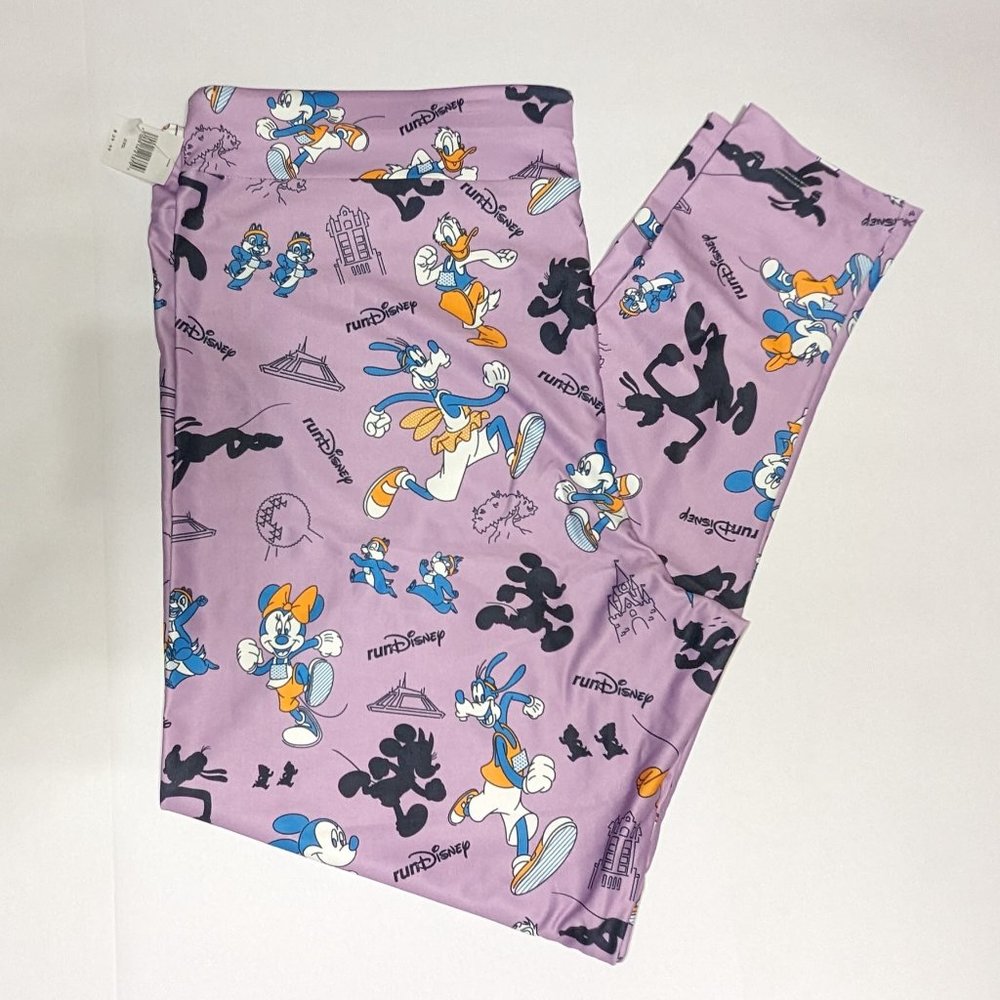 RunDisney Leggings in Purple